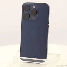 ソフマップ 〔中古品〕 iPhone15 Pro 128GB ブルーチタニウム MTUA3J／A SIMフリー【198】