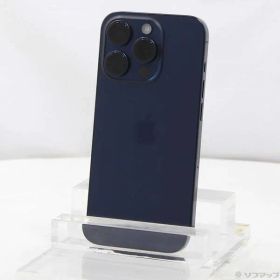 ソフマップ 〔中古品〕 iPhone15 Pro 128GB ブルーチタニウム MTUA3J／A SIMフリー【305】