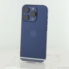 ソフマップ 〔中古品〕 iPhone15 Pro 128GB ブルーチタニウム MTUA3J／A SIMフリー【269】