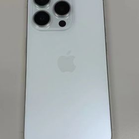美品 電池89%２枚物理SIM対応 SIMフリー iPhone15 Pro 256GB ホワイトチタニウム