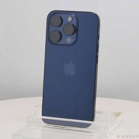 ソフマップ 〔中古品〕 iPhone15 Pro 128GB ブルーチタニウム MTUA3J／A SIMフリー【305】