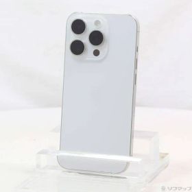 ソフマップ 〔中古品〕 iPhone15 Pro 256GB ホワイトチタニウム MTUD3J／A SIMフリー【269】