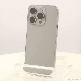 ソフマップ 〔中古品〕 iPhone15 Pro 256GB ナチュラルチタニウム MTUF3J／A SIMフリー【368】