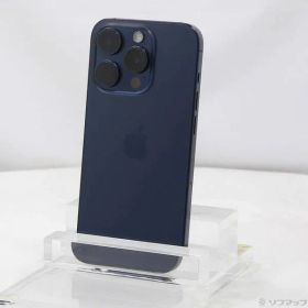 ソフマップ 〔中古品〕 iPhone15 Pro 256GB ブルーチタニウム MTUG3J／A SIMフリー【276】