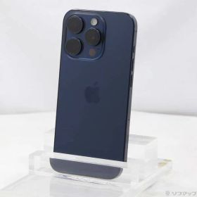 ソフマップ 〔中古品〕 iPhone15 Pro 256GB ブルーチタニウム MTUG3J／A SIMフリー【305】