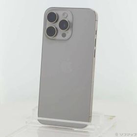 ソフマップ 〔中古品〕 iPhone15 Pro Max 256GB ナチュラルチタニウム MU6R3J／A SIMフリー【198】