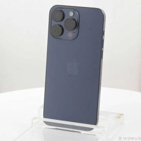 ソフマップ 〔中古品〕 iPhone15 Pro Max 256GB ブルーチタニウム MU6T3J／A SIMフリー【276】