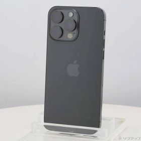 ソフマップ 〔中古品〕 iPhone15 Pro Max 256GB ブラックチタニウム MU6P3J／A SIMフリー【258】