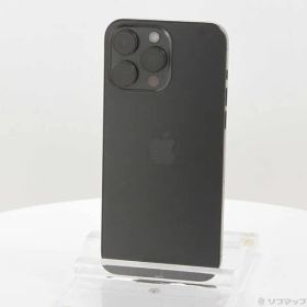 ソフマップ 〔中古品〕 iPhone15 Pro Max 256GB ブラックチタニウム MU6P3J／A SIMフリー【377】
