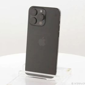 ソフマップ 〔中古品〕 iPhone15 Pro Max 512GB ブラックチタニウム MU6U3J／A SIMフリー【269】