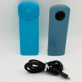RICOH THETA SC ブルー オマケ付 リコー シータ 360度カメラ
