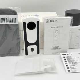 【極上美品】RICOH THETA SC2 ホワイト オマケ付 R03030 リコー シータ 360度カメラ