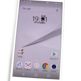 SONY Xperia Z5 SO-01H ホワイト SIMロック解除済み