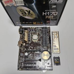ASUS H170 PRO マザーボード+ INTEL i7-6700 CPU