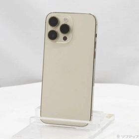 ソフマップ 〔中古品〕 iPhone14 Pro Max 128GB ゴールド MQ983J／A SIMフリー【269】