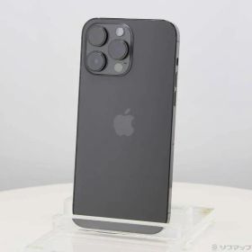 ソフマップ 〔中古品〕 iPhone14 Pro Max 256GB スペースブラック MQ9A3J／A SIMフリー【348】