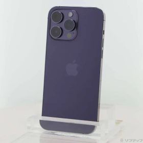 ソフマップ 〔中古品〕 iPhone14 Pro Max 256GB ディープパープル MQ9E3J／A SIMフリー【262】