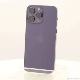 ソフマップ 〔中古品〕 iPhone14 Pro Max 256GB ディープパープル MQ9E3J／A SIMフリー【371】