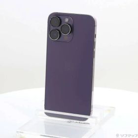 ソフマップ 〔中古品〕 iPhone14 Pro Max 256GB ディープパープル MQ9E3J／A SIMフリー 〔ネットワーク利用制限▲〕【377】