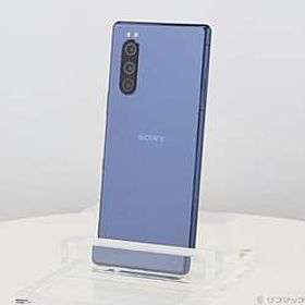 Xperia 5 128GB ブルー J9260JPL SIMフリー ［6.1インチ有機EL／Snapdragon 855／RAM:6GB／ナノSIM&ナノSIM］