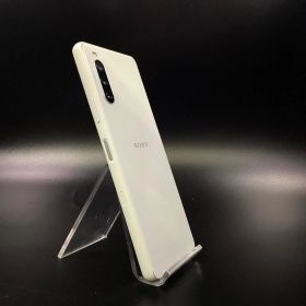 【最速発送】Sony Xperia 10 III 128GB ホワイト Y!mobile SIMフリー A102SO 白ロム【難有】