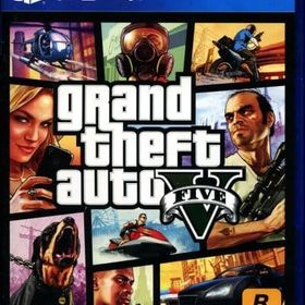 アジア版 GRAND THEFT AUTO V (国内版本体動作可) PS4ソフト