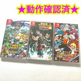 ニンテンドースイッチ(Nintendo Switch)のスナックワールドトレジャラーズ スーパードラゴンボールヒーローズ 遊戯王 3点(家庭用ゲームソフト)