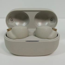 【中古】SONY フルワイヤレスイヤホン WF-1000XM4 シルバー