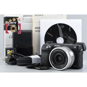 【中古】SONY ソニー α NEX-6 パワーズームレンズキット ブラック シャッター回数僅少 多言語対応