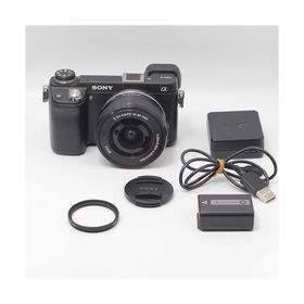 SONY ミラーレス一眼カメラ α NEX-6ズームレンズキット ブラック NEX-6L/B