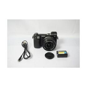 SONY ミラーレス一眼カメラ α NEX-6ズームレンズキット ブラック NEX-6L/B