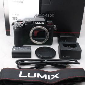 ☆美品☆ パナソニック Panasonic LUMIX S5 フルサイズ ミラーレス一眼カメラ ルミックス S5 ボディ 小型 軽量モデル ブラック DC-S5-K #4822