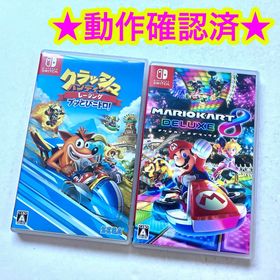 Switch クラッシュ・バンディクーレーシング ブッとびニトロ マリオカート8(家庭用ゲームソフト)