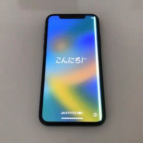 iPhone X 本体 Apple Store交換済 美品 ジャンク品