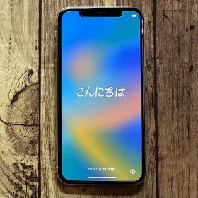 iPhoneX 64GB シルバー