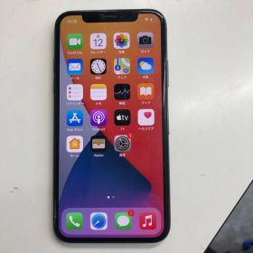 【訳あり品】iPhone X SIMロック解除済 Softbank 256GB ブラック【保証なし】