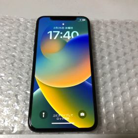極美品iPhone X 64GBSIMフリー グレー動作品