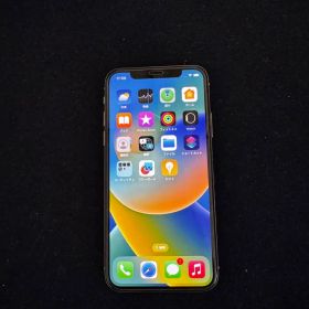 Apple iPhone X シルバー 本体 ドコモ ジャンク