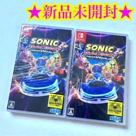 【新品】Switch ソニックレーシング クロスワールド 2点 マグネット付き