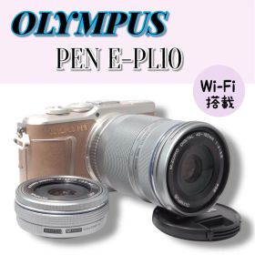 オリンパス PEN E-PL10 Wi-Fi対応機種 美品❣️ ショット数408回