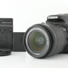 【美品】シャッターカウント58181回 Canon EOS Kiss X7 / EF-S 18-55mm F3.5-5.6 IS STM キャノン デジタル一眼レフカメラ EF-TN-JP2163