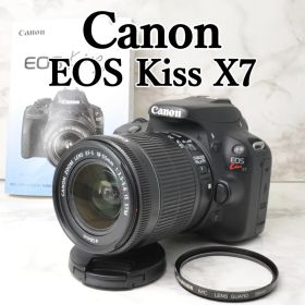 初心者おすすめ☘️Canon EOS Kiss X7⭐️スマホ転送 一眼レフカメラ