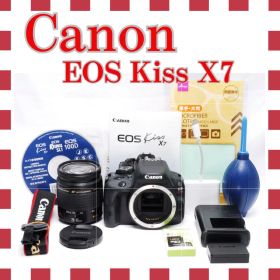 軽量❤️Canon EOS kiss X7❤️デジタル一眼レフスターターセット