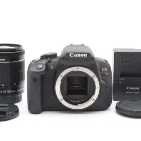 【返品保証】★美品★キヤノン Canon EOS Kiss X7i レンズキット EF-S 18-55mm 《ショット数:3,960回》★ L238#6923