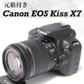 元箱付 Canon EOS Kiss X7 レンズキット 初心者おすすめ
