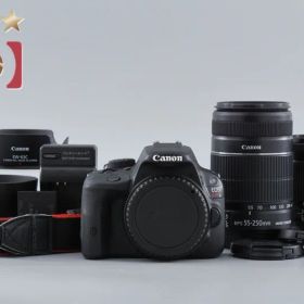 【中古】Canon キヤノン EOS Kiss X7 ダブルズームキット ブラック シャッター回数僅少