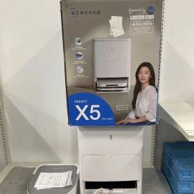 ECOVACS ロボットクリーナー DEEBOT X5 PRO OMNIホワイト