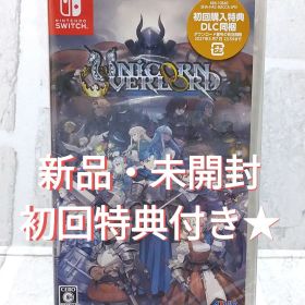 新品 初回特典付き★ ユニコーンオーバーロード Switch ソフト アトラス