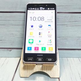 SHARP Softbank シンプルスマホ3 509SH ライラックシルバー 本体 白ロム SIMロック解除済み SIMフリー B645550