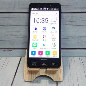 softbank SHARP シンプルスマホ3 509SH ブラック 本体 白ロム SIMロック解除済み SIMフリー B616699